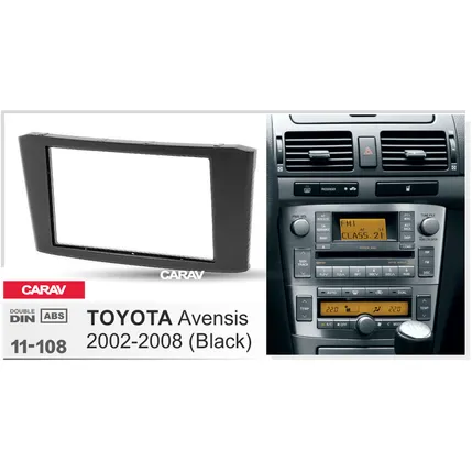 Carav-Parts 2-Din Radiosovite Avensis 02-08 M
