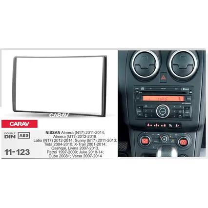 Carav-Parts 2-Din Radiosovite Nissan Qashqai