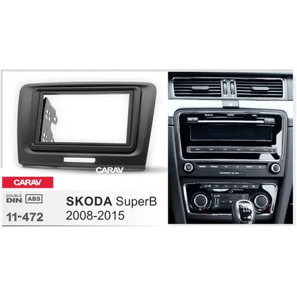 Carav-Parts 2-Din Radiosovite skoda Superb 20