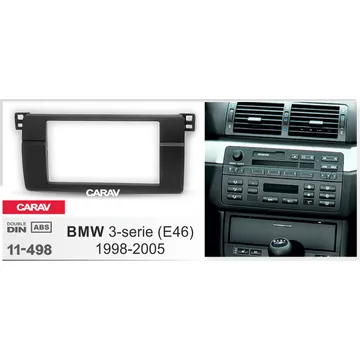 Carav-Parts 2-Din Radiolevyn BMW 3 E46