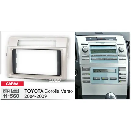 Carav-Parts 2-Din Toyota Corolla Verso 04-09