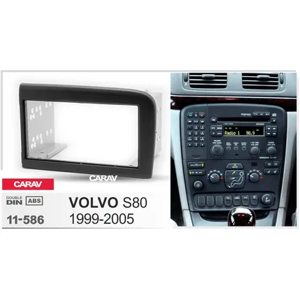 Carav-Parts 2-Din Radiosovite Volvo S80