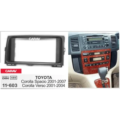 Carav-Parts 2-Din Toyota Corolla Verso 01-04