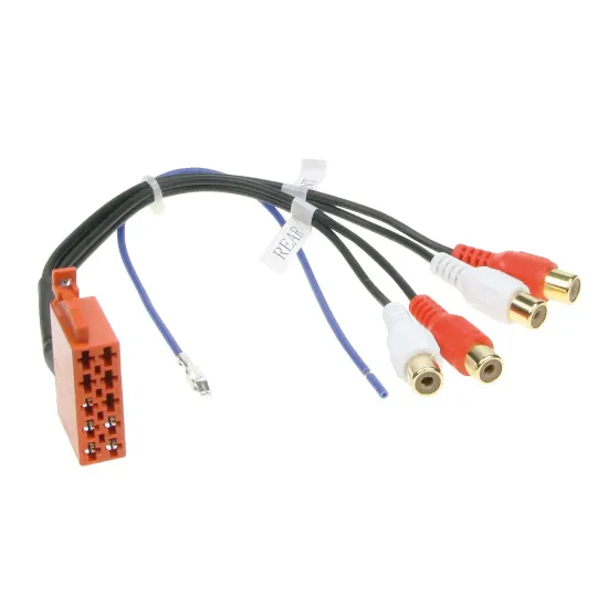 ACV 10-nap ISO-liitin-4kpl. RCA