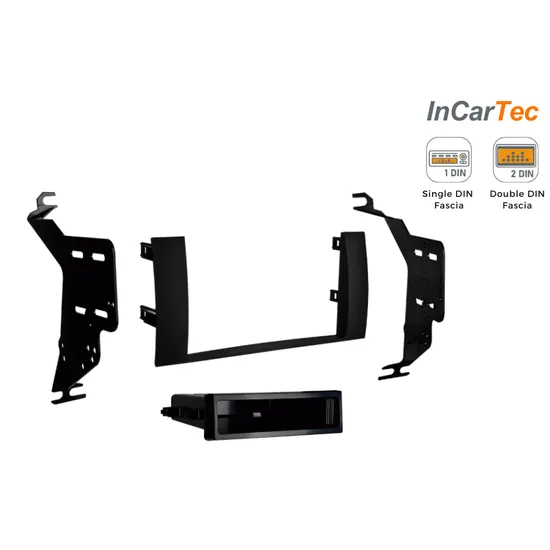 InCarTec 2-Din Radiosovitelevy Toyota Prius