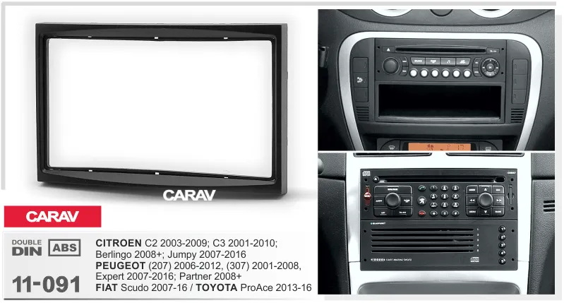 Carav-Parts 2-Din levy PSA