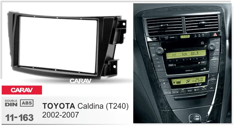 Carav-Parts 2-Din Radiosovite Caldina T240