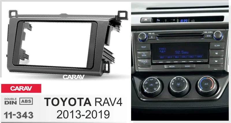Carav-Parts 2-Din Radiosovite Toyota RAV4 201
