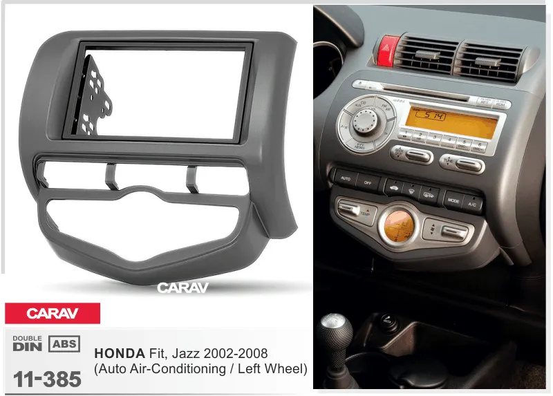 Carav-Parts 2-Din Radiosovite Honda Jazz 2002