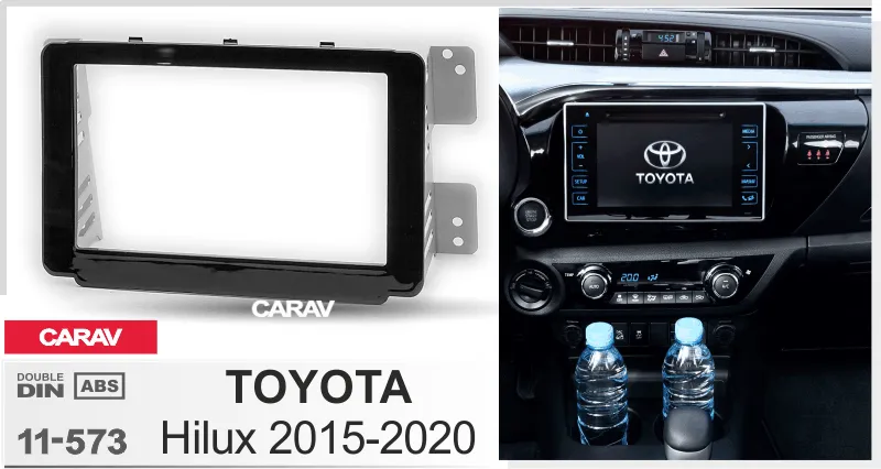 Carav-Parts 2-Din levyToyota Hilux 2015->