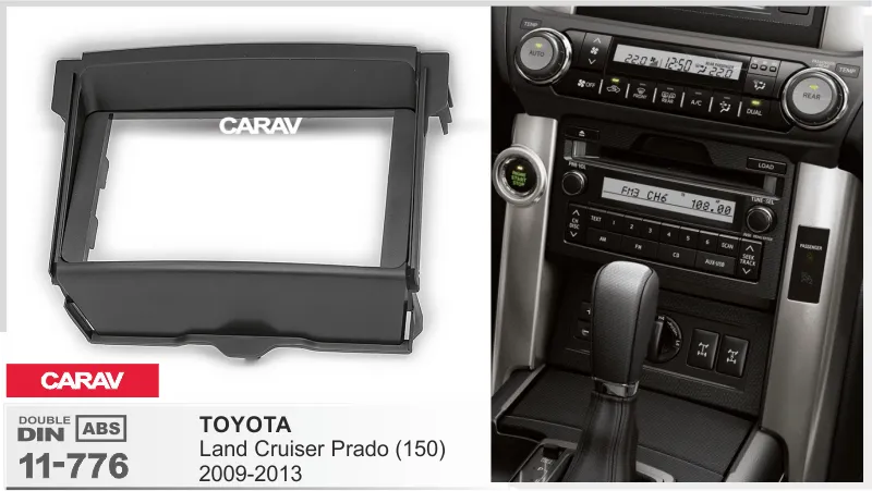 Carav-Parts 2-Din Levy Toyota Landcruiser 150