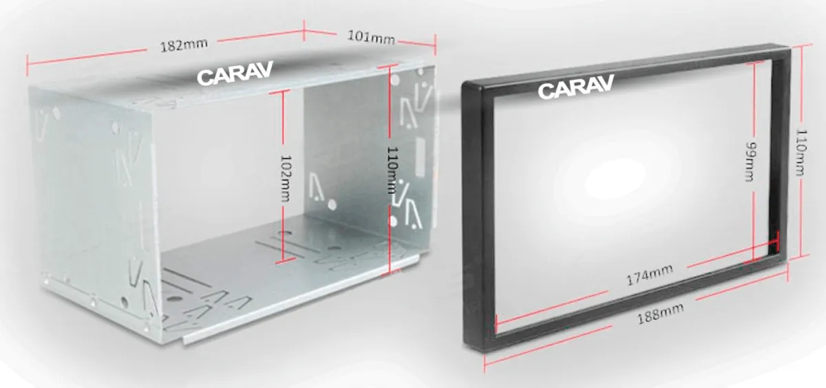 Carav-Parts Peltikehys 102mm + Muovikehys