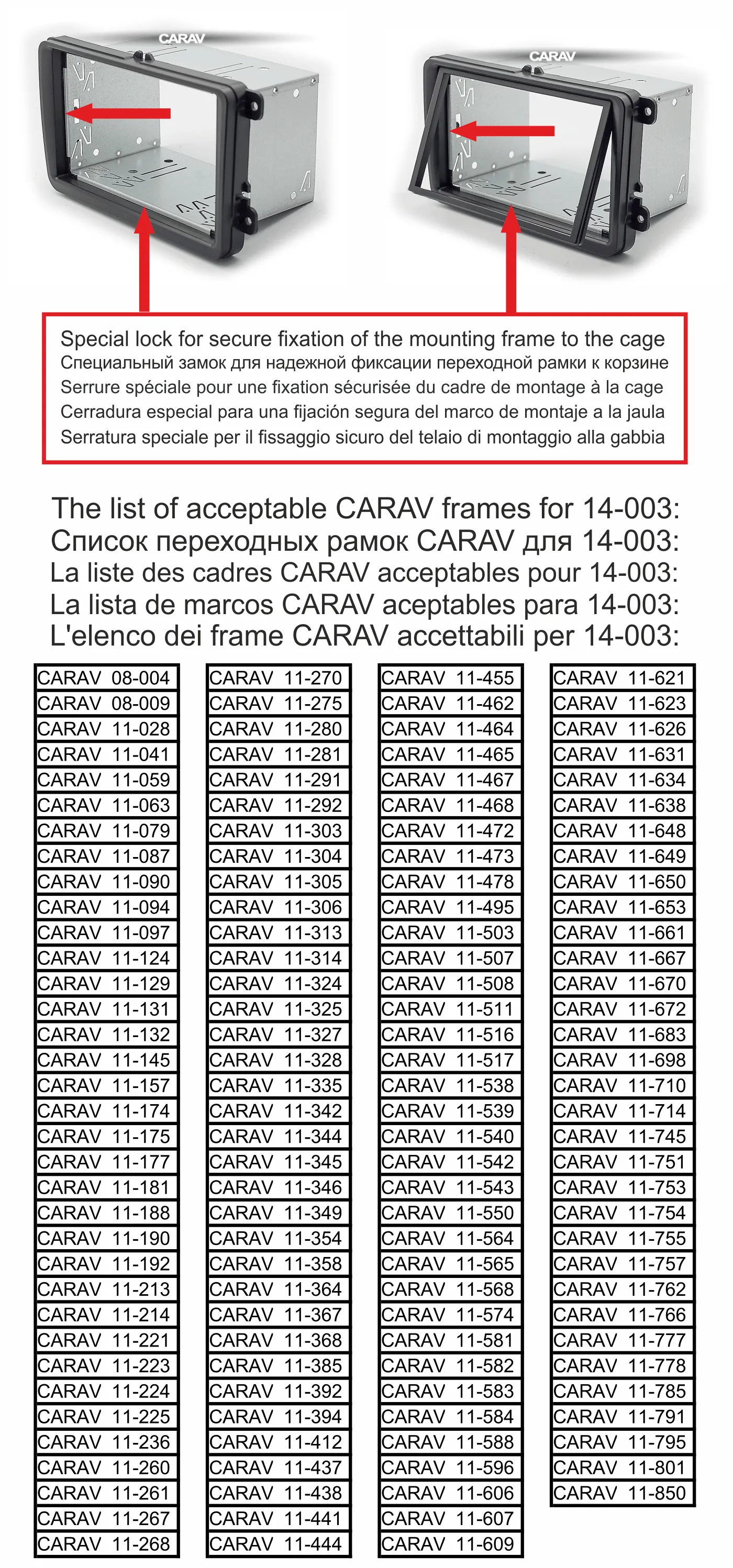 Carav-Parts Peltikehys 102mm + Muovikehys