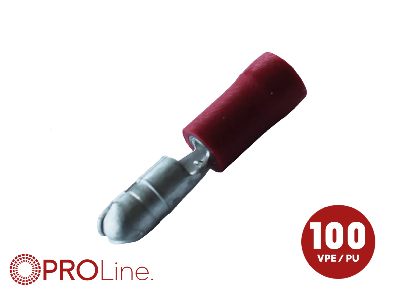 ACV Bullet-liitin Uros Punainen 100 Kpl