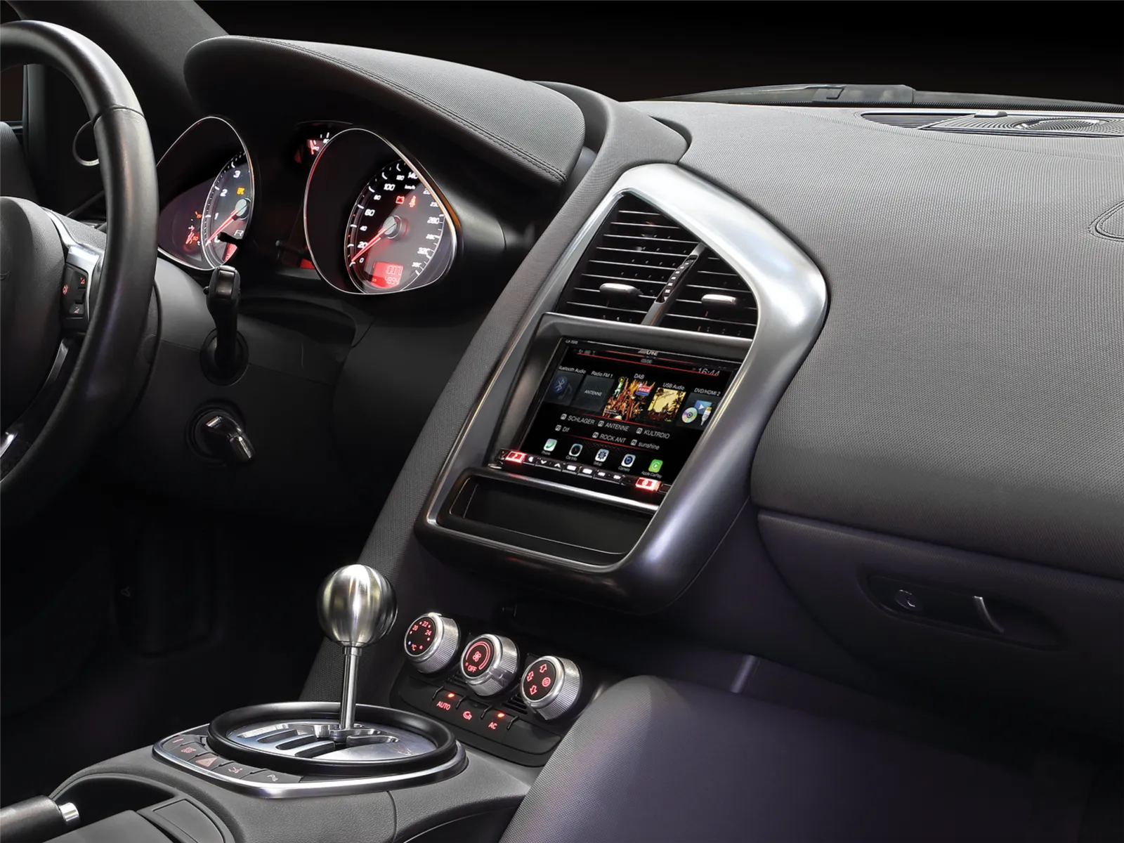 ACV 2-Din Radiosovite Audi R8
