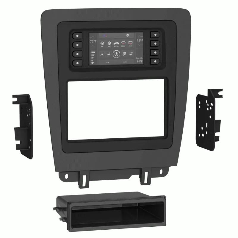 METRA 2-Din Radiosovitelevy Ford Mustang 2010