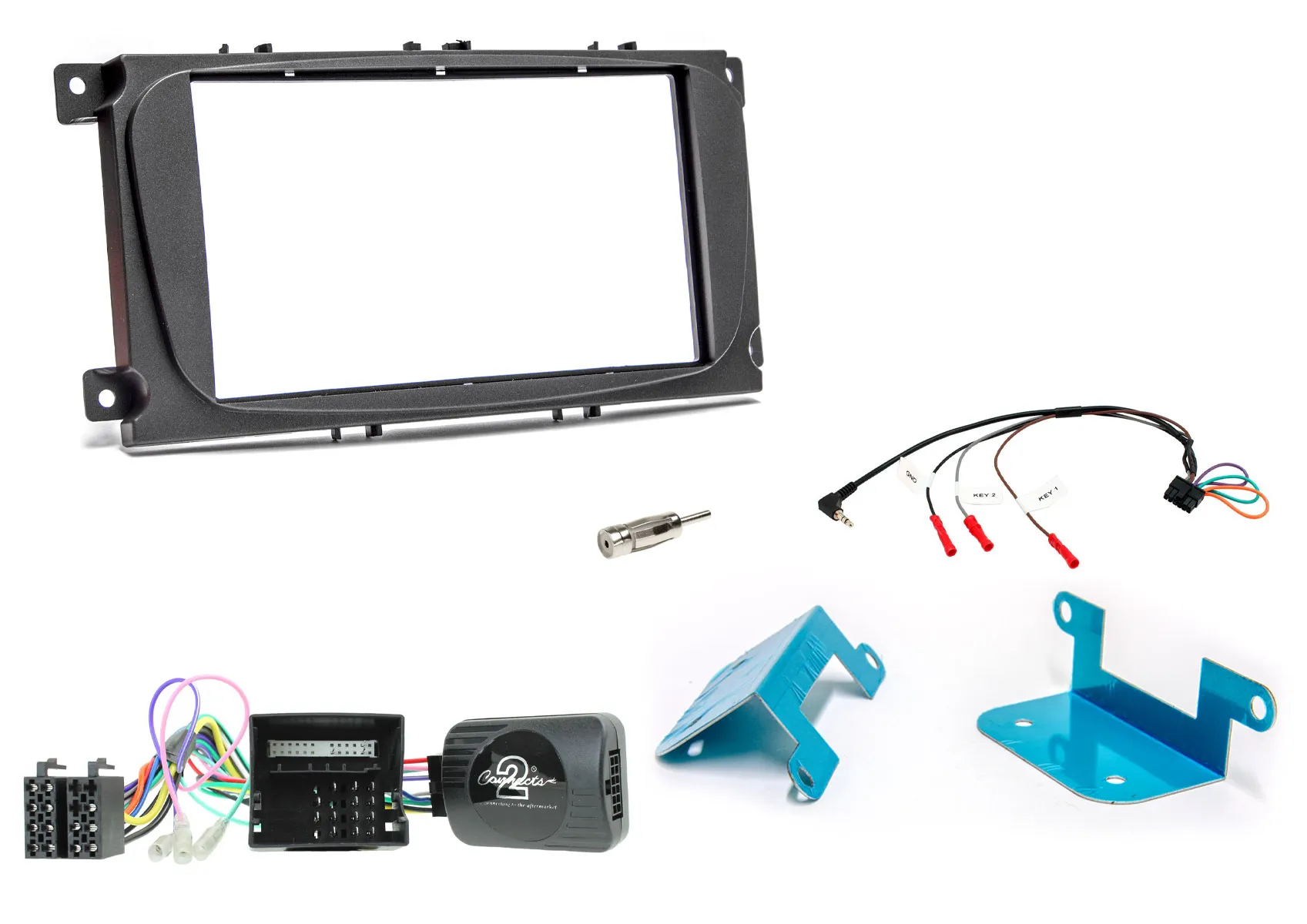 2-Din Kitti Ford Mondeo 2007-2014 MUSTA