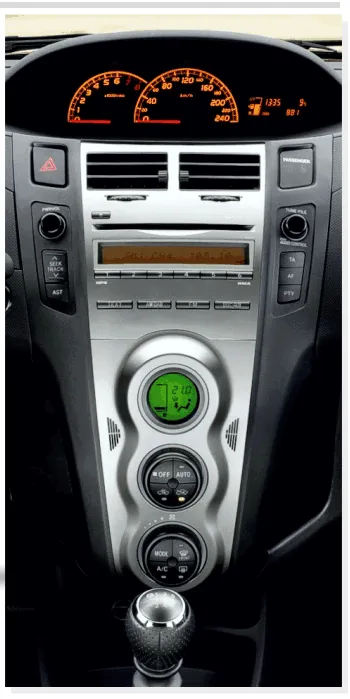 2-Din Kitti Toyota Yaris ( XP90 ) 2005-2011