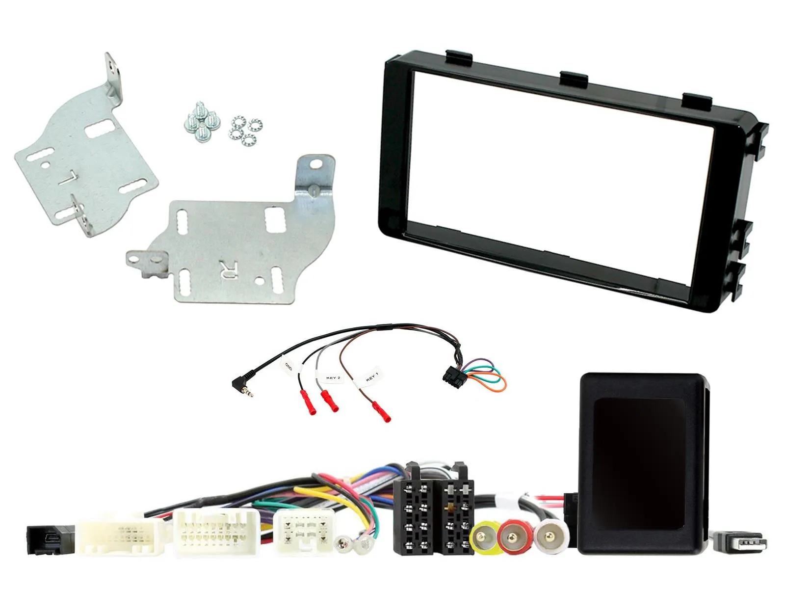 2-Din Kitti Mitsubishi Outlander 2014-2018