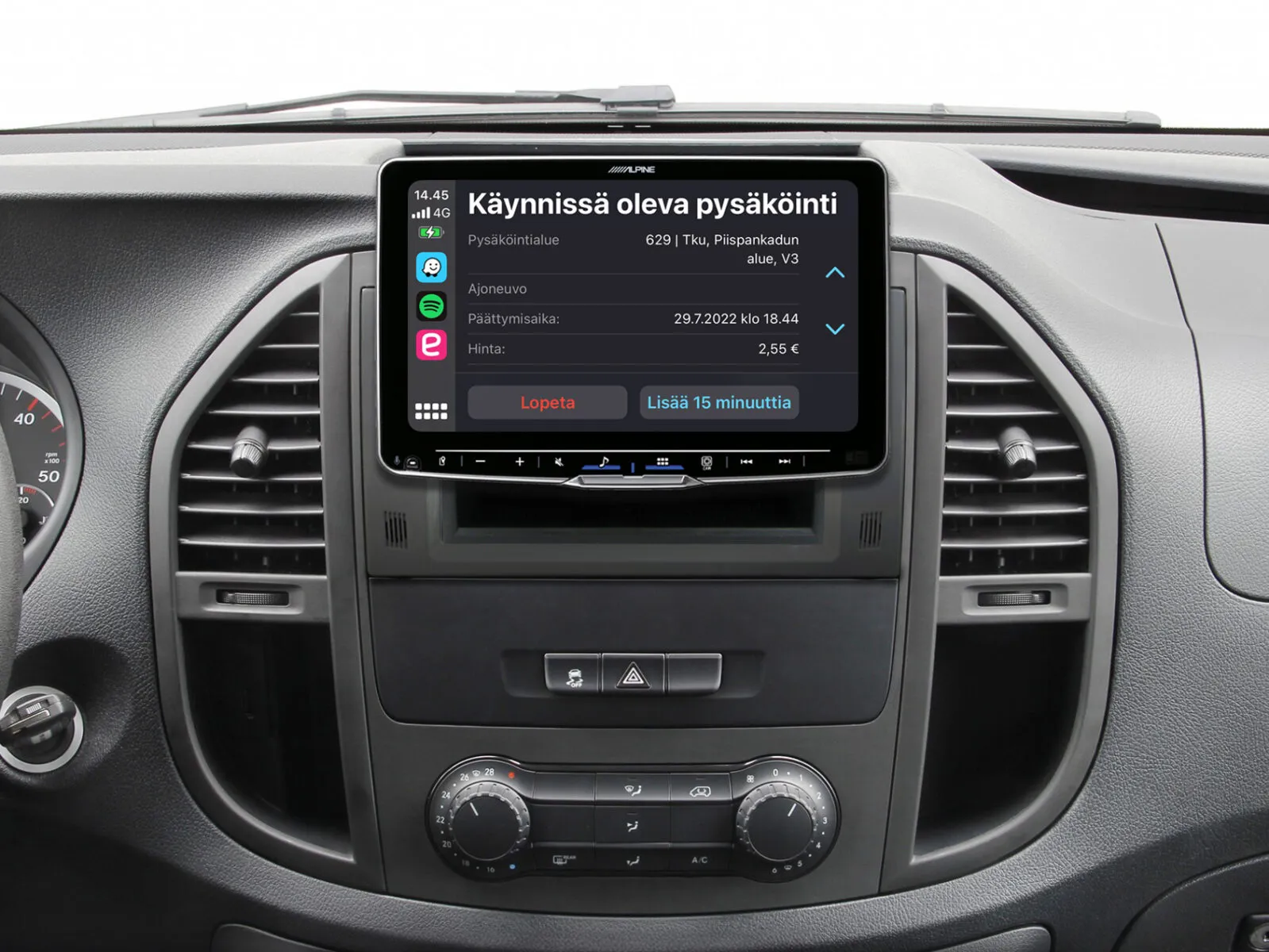 Alpine iLX-F905D-W447