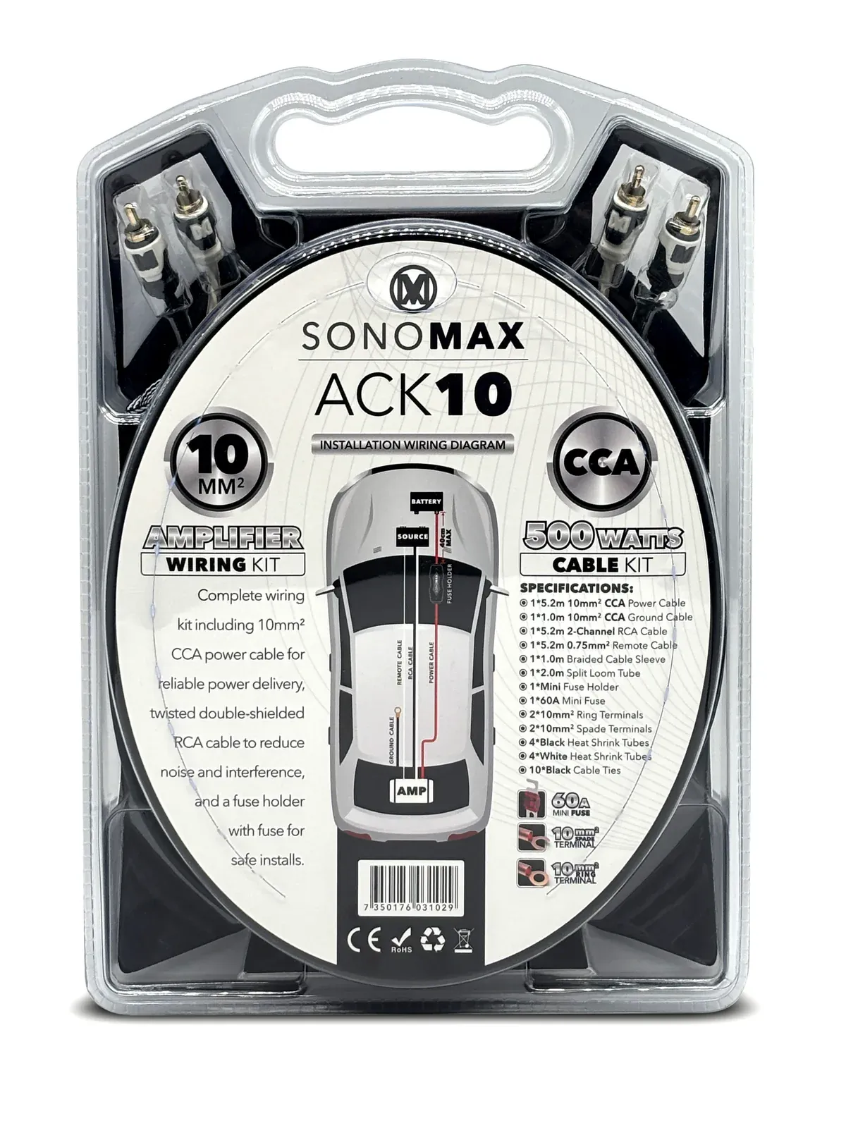 SonoMax 10mm² virtakitti