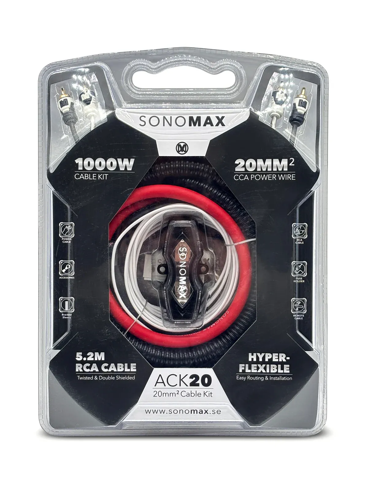 SonoMax 20mm² virtakitti