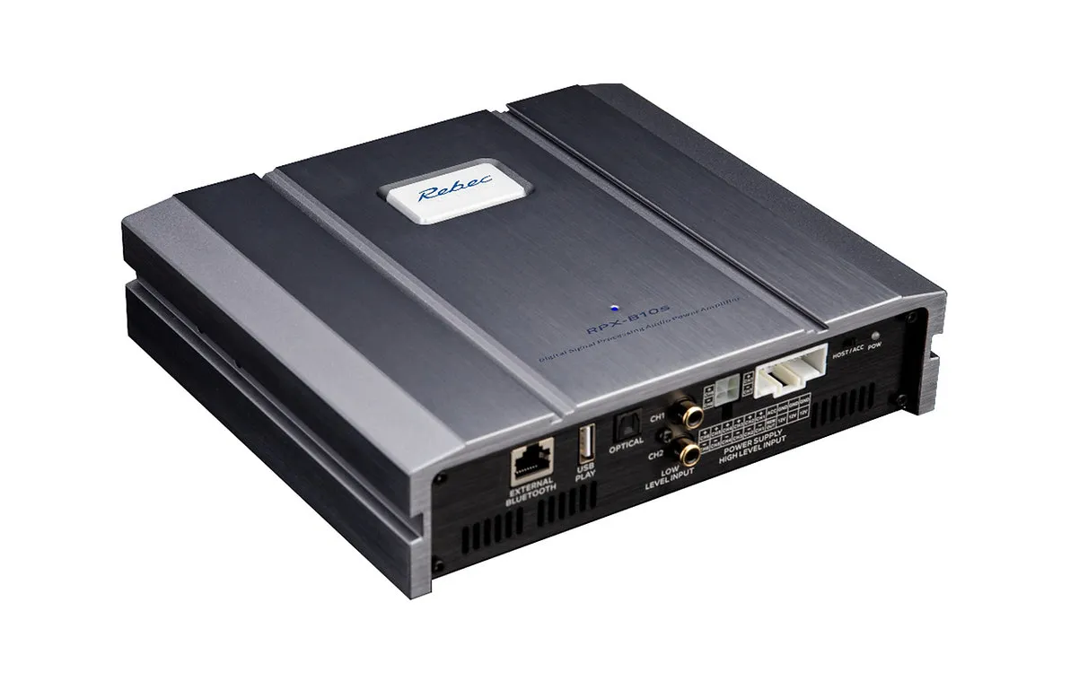 Rebec DSP VAHVISTIN prosessorilla 8ch + BT @